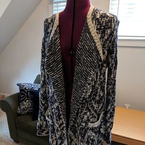 Lucky Brand Open Front Sweater